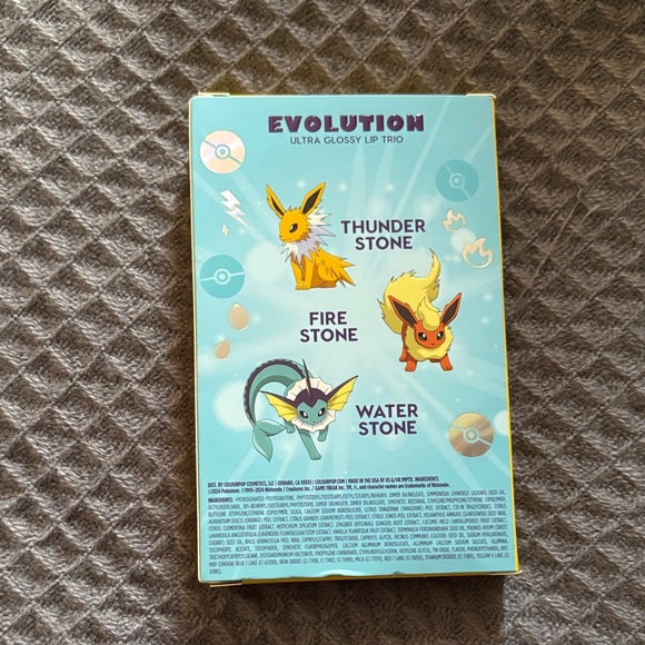 ColourPop Pokémon Glossy Lip Trio - Vibrant Shades - Picture 2 of 6